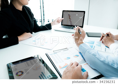 Business teamwork. Business people working. Business teamwork. Business people working. 34156231