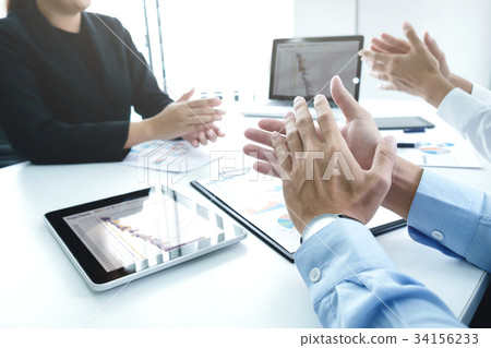Business teamwork. Business people working. Business teamwork. Business people working. 34156233
