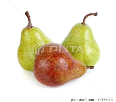 pears isolated on white background 34156909