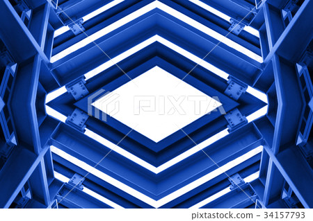 metal structure similar to spaceship interior 34157793