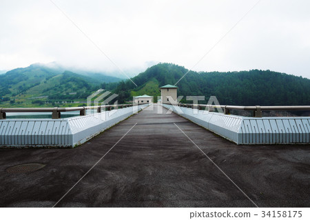 [日本最高的多用途水壩]琴川水壩（乙女湖） 34158175