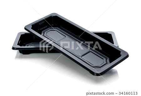 plastic container isolated on white plastic container isolated on white 34160113