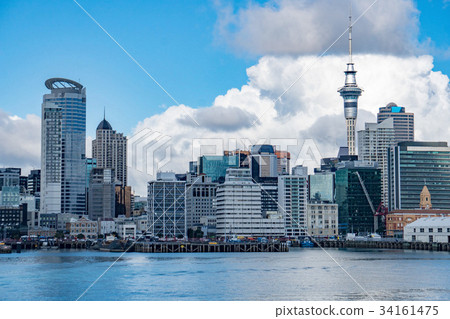 Auckland New Zealand cityscape view panorama Auckland New Zealand cityscape view panorama 34161475
