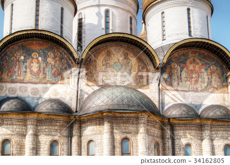 Uspensky Cathedral in Moscow Kremlin Uspensky Cathedral in Moscow Kremlin 34162805