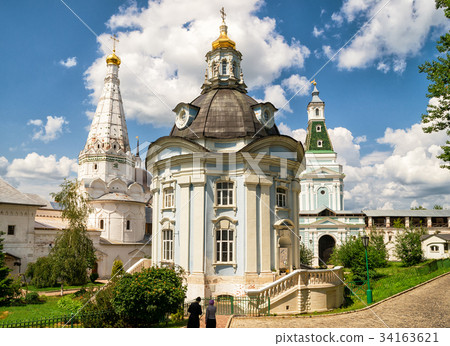 Inside the Trinity Sergius Lavra, Russia 34163621