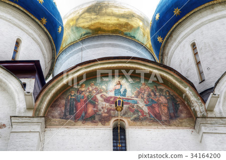Assumption Cathedral in Trinity Sergius Lavra Assumption Cathedral in Trinity Sergius Lavra 34164200