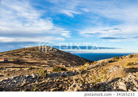 Landscape from Lake Titicaca / Taquile Island Landscape from Lake Titicaca / Taquile Island 34165233