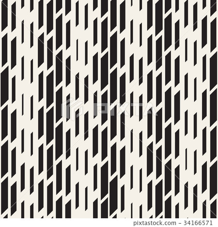 Black and White Irregular Dashed Lines Pattern Black and White Irregular Dashed Lines Pattern 34166571