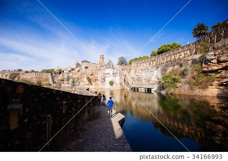 Fort Chittorgarh. India. Rajasthan. Kirti Stambha 34166993
