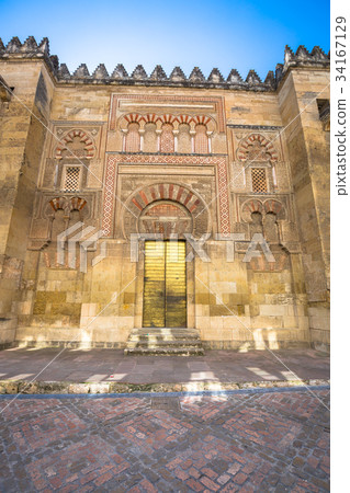 The Mosque Cathedral in Cordoba, Spain.  34167129