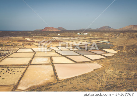 Salt works of Janubio, Lanzarote, Canary Islands 34167767