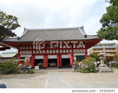 Cloudy sky and Aizen [Temple tour] 34168841