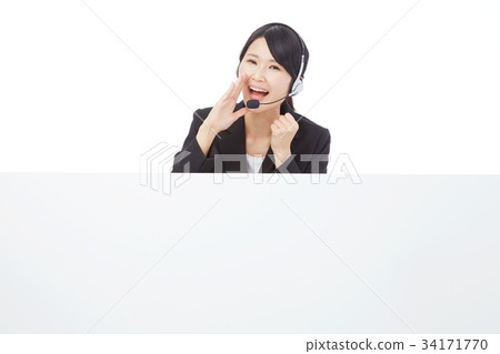 女操作員支持 34171770
