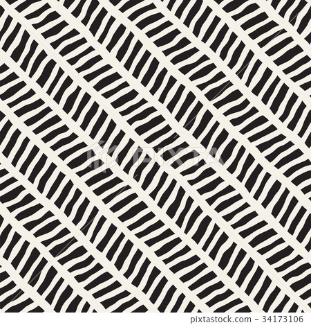 Seamless pattern with hand drawn brush strokes Seamless pattern with hand drawn brush strokes 34173106