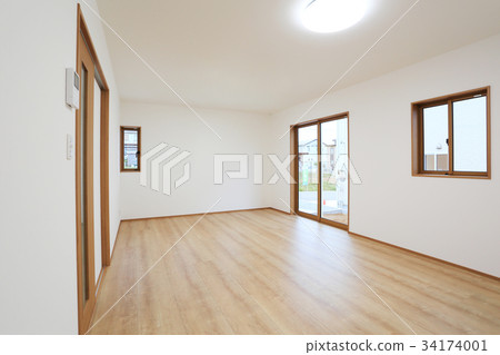 Newly built living room dining kitchen Newly built living room dining kitchen 34174001