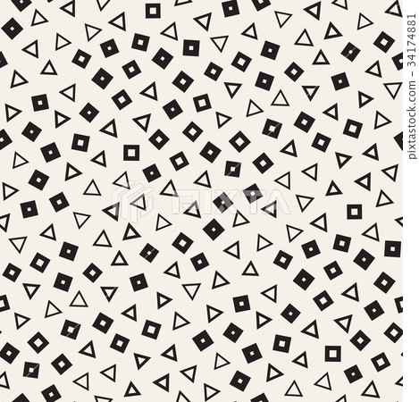 Seamless primitive jumble minimalism patterns 34174881