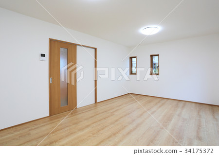Newly built living room dining kitchen Newly built living room dining kitchen 34175372