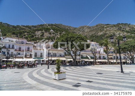 White village Mijas Square @ Spain 34175970