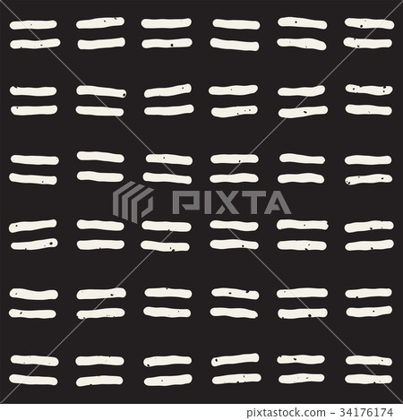 Seamless pattern with hand drawn lines. Abstract Seamless pattern with hand drawn lines. Abstract 34176174