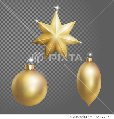 Collection of Christmas ball tree decoration  34177438