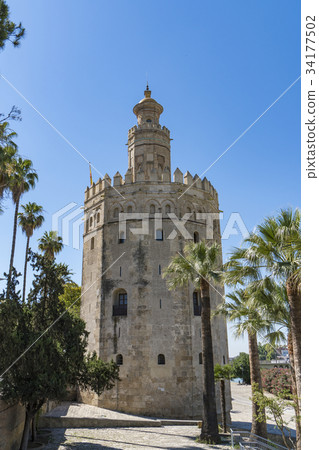 塞維利亞西班牙金黃塔 塞維利亞西班牙金黃塔 34177502