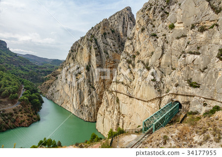El Caminito del Rey footpath, final part 34177955