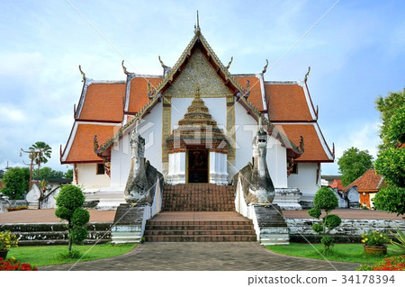 Wat Phumin or Phu Min Temple ancient temple in Nan 34178394