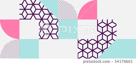 Modern colored stylish abstract background 34178601