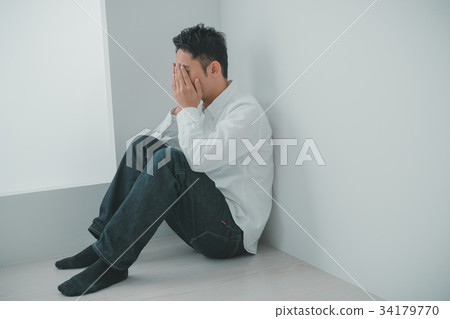 male, man, depressed 34179770