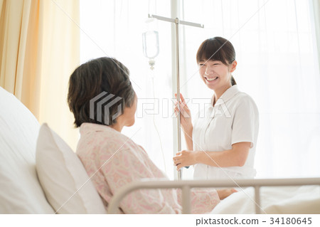 醫院室滴水護士患者醫院 34180645