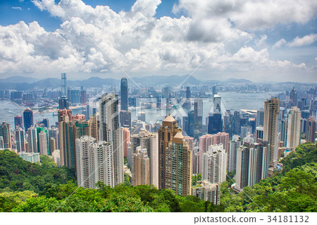 Hong Kong Victoria Peak Taipingshan Hong Kong Victoria Peak Taipingshan 34181132