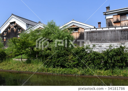 伏見的清酒釀酒廠 34181786