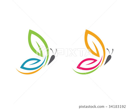 Beauty Butterfly Logo Template Beauty Butterfly Logo Template 34183192