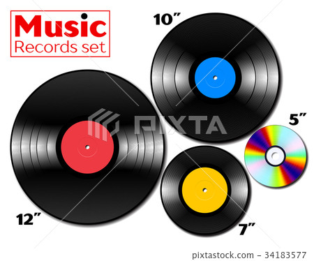 Vinyl lp and ep collection with various sizes of 34183577
