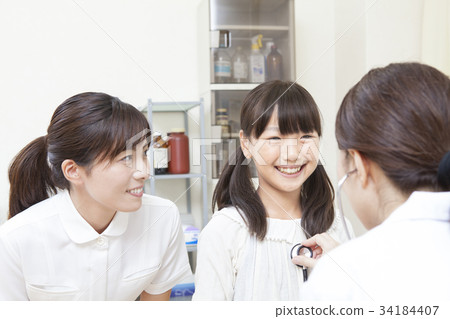 醫生的辦公室照片在醫院_醫生_護士_女孩 醫生的辦公室照片在醫院_醫生_護士_女孩 34184407