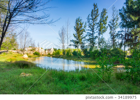 Ho Coc beach in sunlight 34189975
