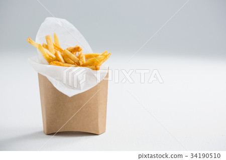 Close up of hamburger with leaf vegetable Close up of hamburger with leaf vegetable 34190510