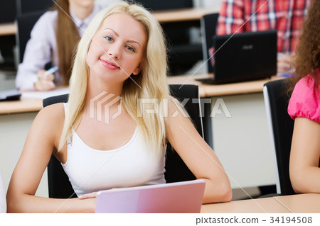 Students at lesson Students at lesson 34194508