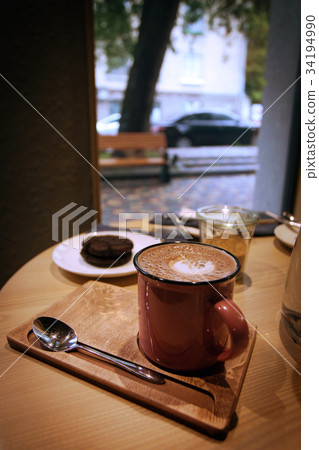 large cup of cocoa 34194990