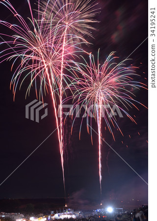 Fireworks of Tone River 34195241