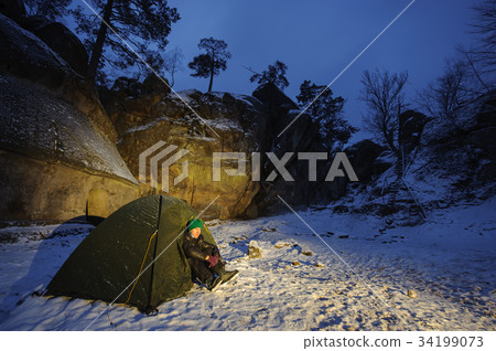Winter camping Winter camping 34199073