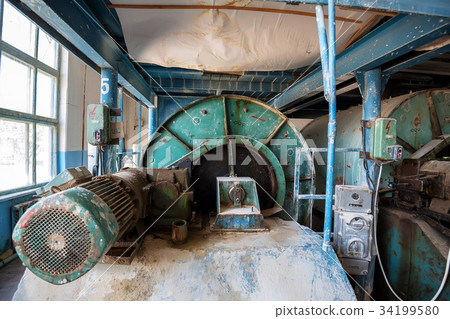 Old earthenware factory devices Old earthenware factory devices 34199580