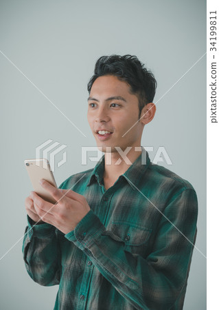 smartphone, sumaho, male 34199811