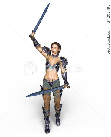 Female knight Female knight 34202499