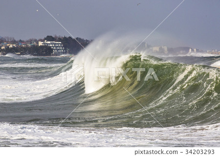 Wave, Bongpo Beach, Goseong-gun, Gangwon-do 34203293