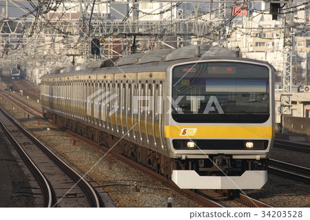 [JB] Sobu Line E231 series (6-door car) 34203528