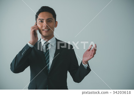 商務人士 商人 男性白領 34203618