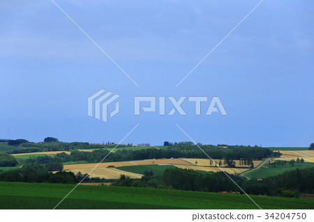 Landscape of Hokkaido Ozoracho Asahigaoka Park Landscape of Hokkaido Ozoracho Asahigaoka Park 34204750