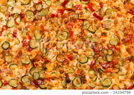 Pepperoni pizza background Pepperoni pizza background 34204796