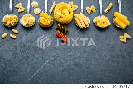 Italian foods concept and menu design.  34205717